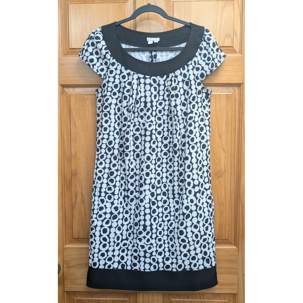 London Times Women's Dress Size 10 Pullover Cap Sleeves Fit & Flare Workwear